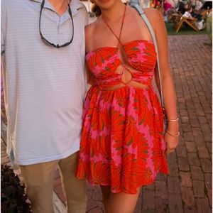 WORN ONCE Farm Rio mini dress!